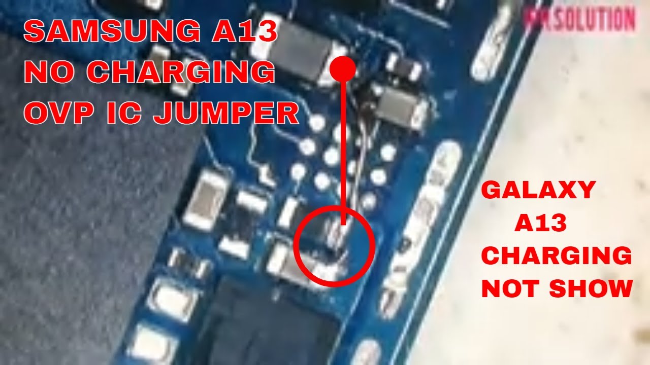 Samsung Galaxy A13 charging problem Ovp Ic Jumper Done/SAM-A135F No Charging #samsung #a13 #charging