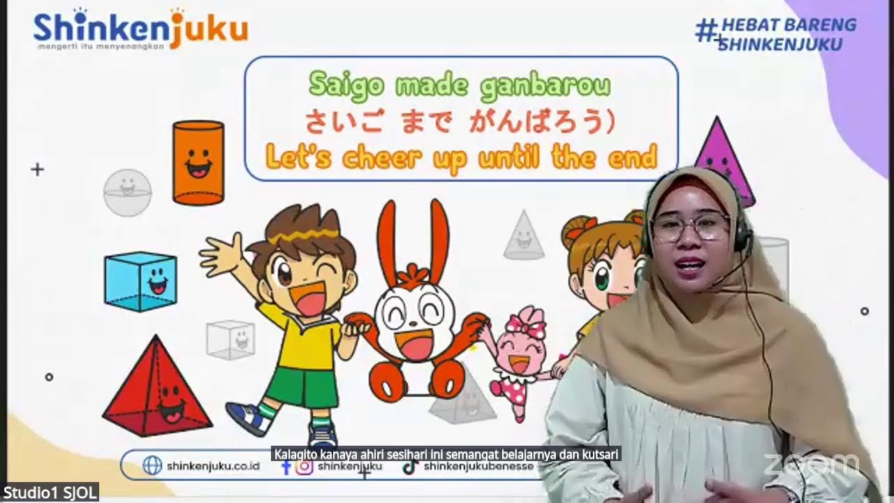 #EnglishClub - Plying With 3D Shapes (Bangun Ruang dalam Bahasa Inggris)