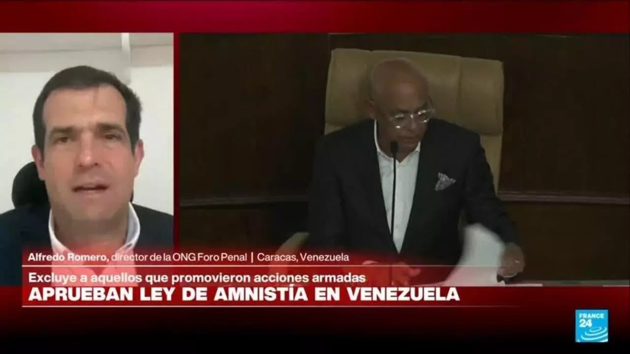 &iquest;Por qu&eacute; la ley de amnist&iacute;a de Venezuela tiene alcances limitados? &bull; FRANCE 24 Espa&ntilde;ol