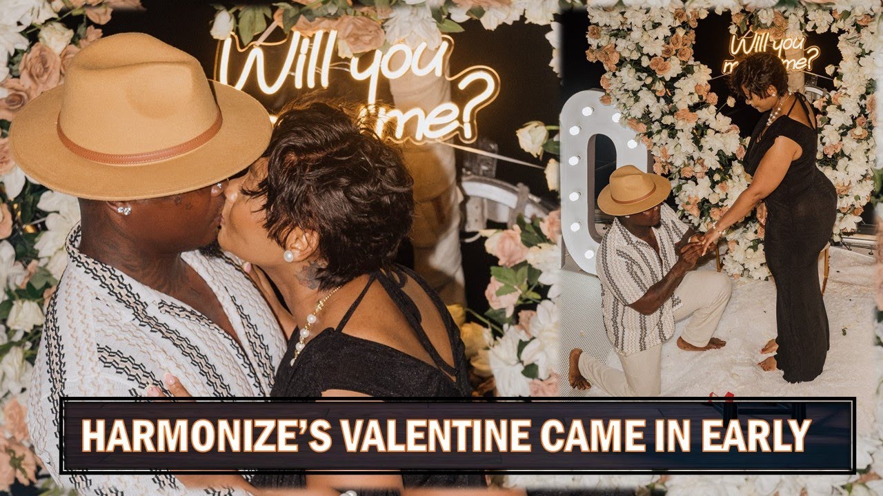 Harmonize Proposes To Kajala Ahead Of This Years Valentine !!!!