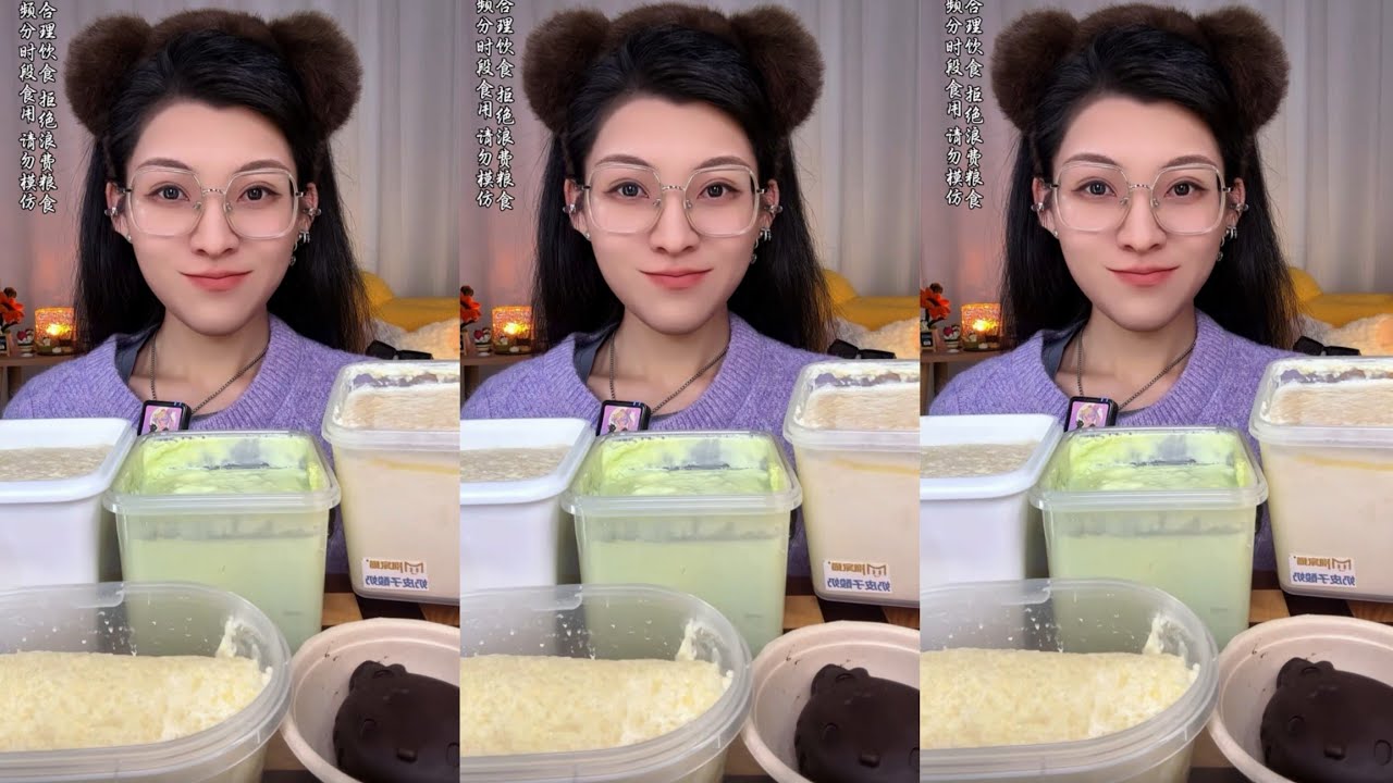ASMR] Dessert Mukbang🎂🍦🍰🍮 (Creamy Crepe Cakes) 디저트 먹방 |Eating Sounds#cake #asmrcake #asmrcake