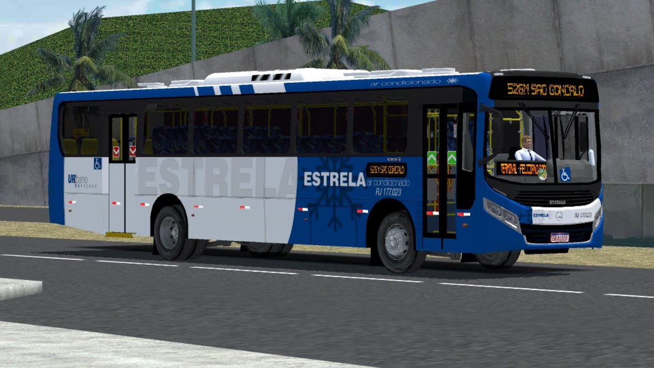 🔵[PROTON BUS] Caio Apache Vip IV OF-1721 Mercedes-Benz Padrão Estrela 🔵
