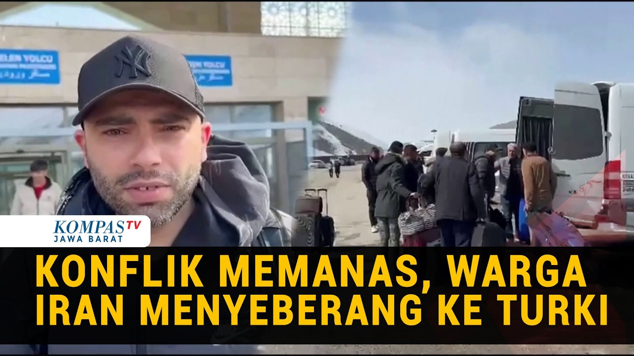 Warga Iran Menyeberang ke Turki Cari Tempat Aman