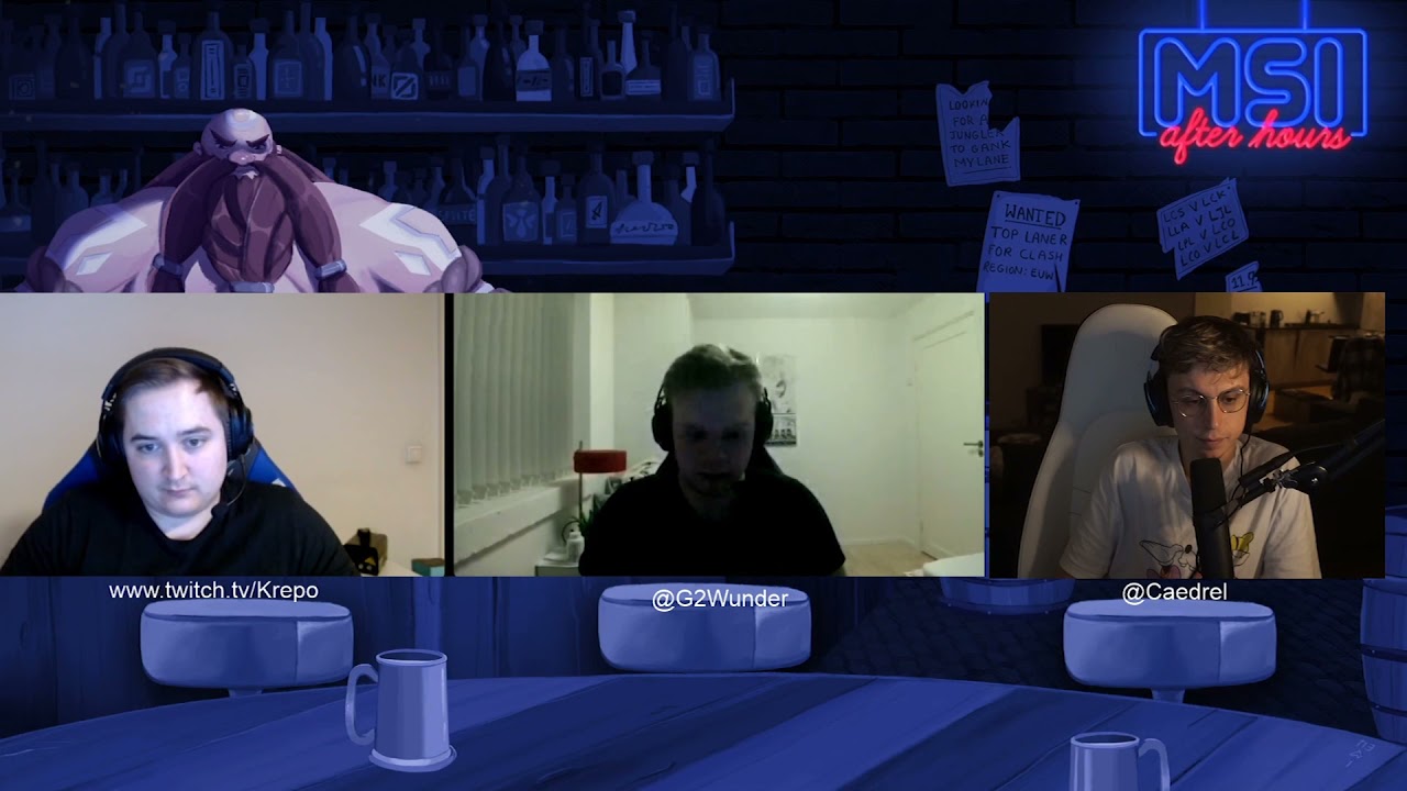 Wunder on KC Adam and Scrimming KC - League of Legends 