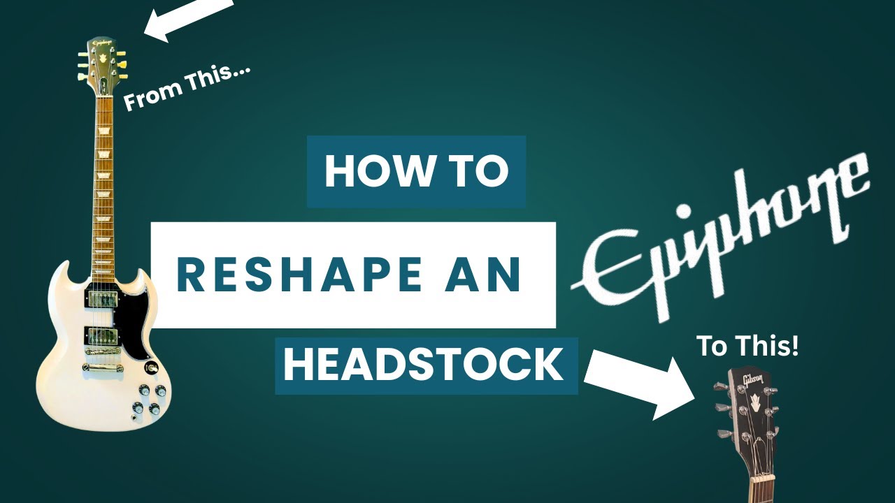 How to give your Epiphone a Gibson headstock