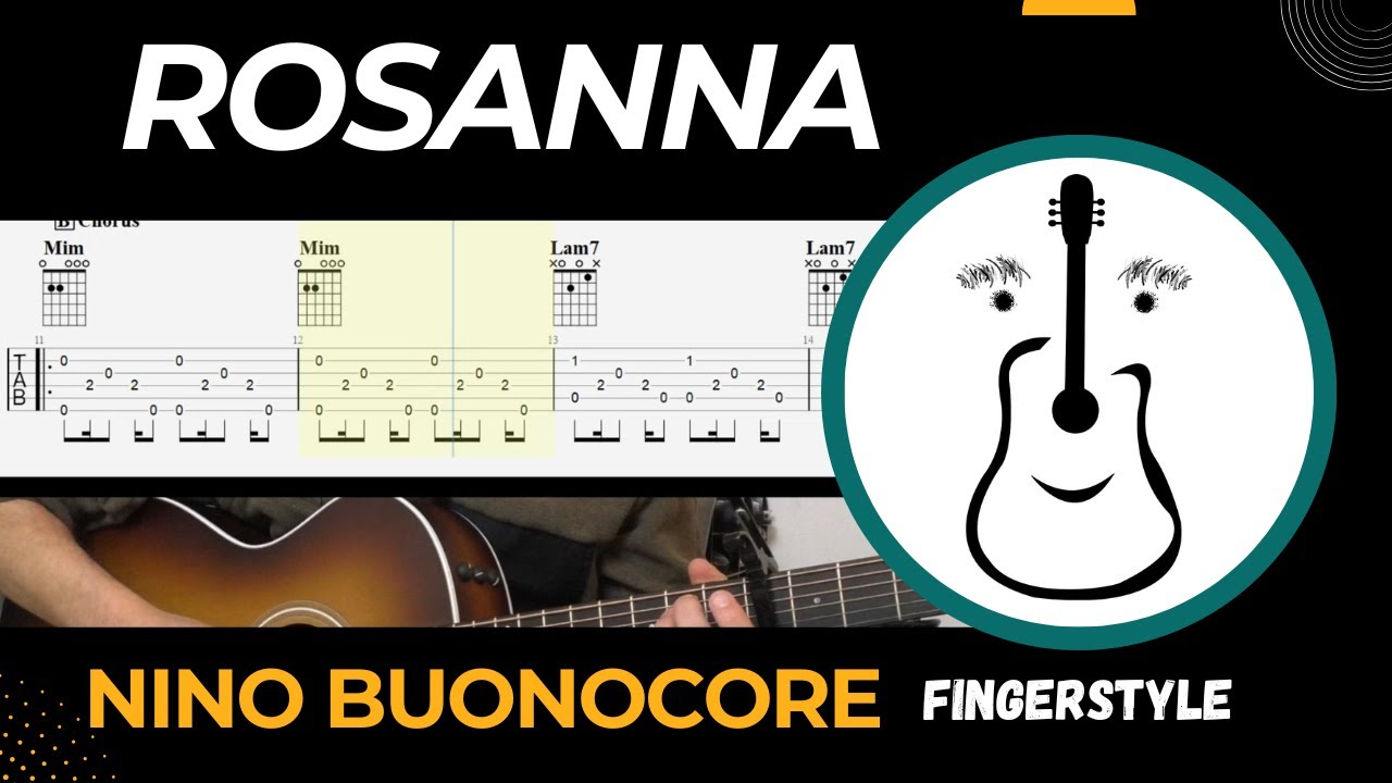 Rosanna (Nino Buonocore) - Accordi e Arrangiamento Chitarra