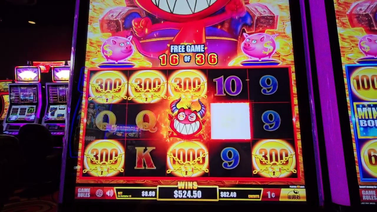36 free max bet spins on Devil's Lock at the Kickapoo Lucky Eagle Casino