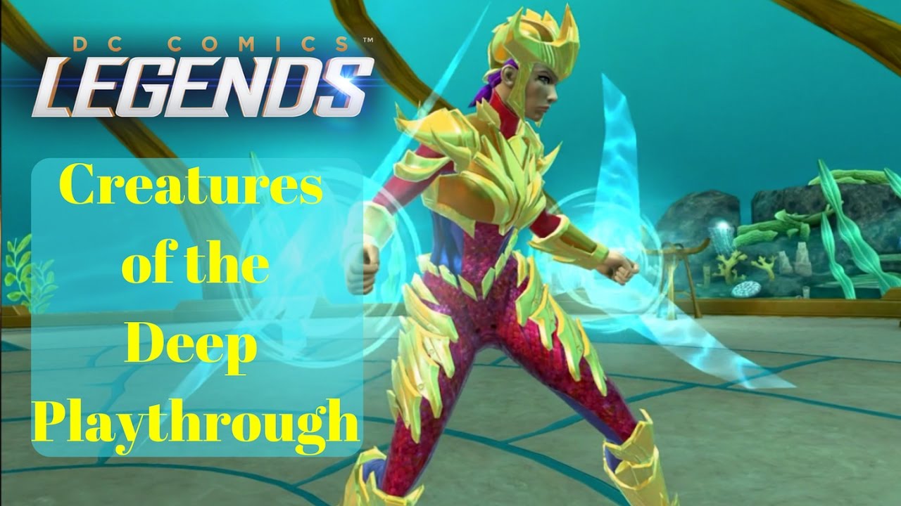 DC Legends Creatures of the Deep Playthrough