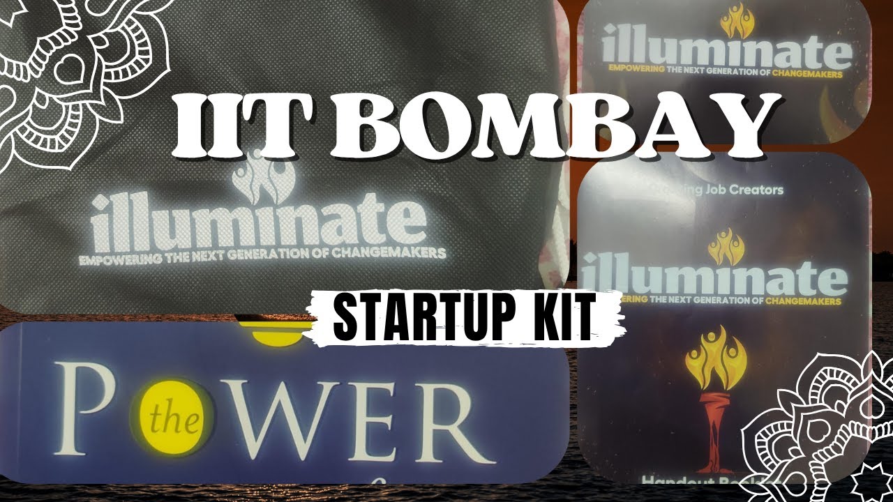 🚀 Unboxing the IIT Bombay Illuminate Workshop Startup Kit 🎓 | Inside the Innovation Box! |IIT Bombay