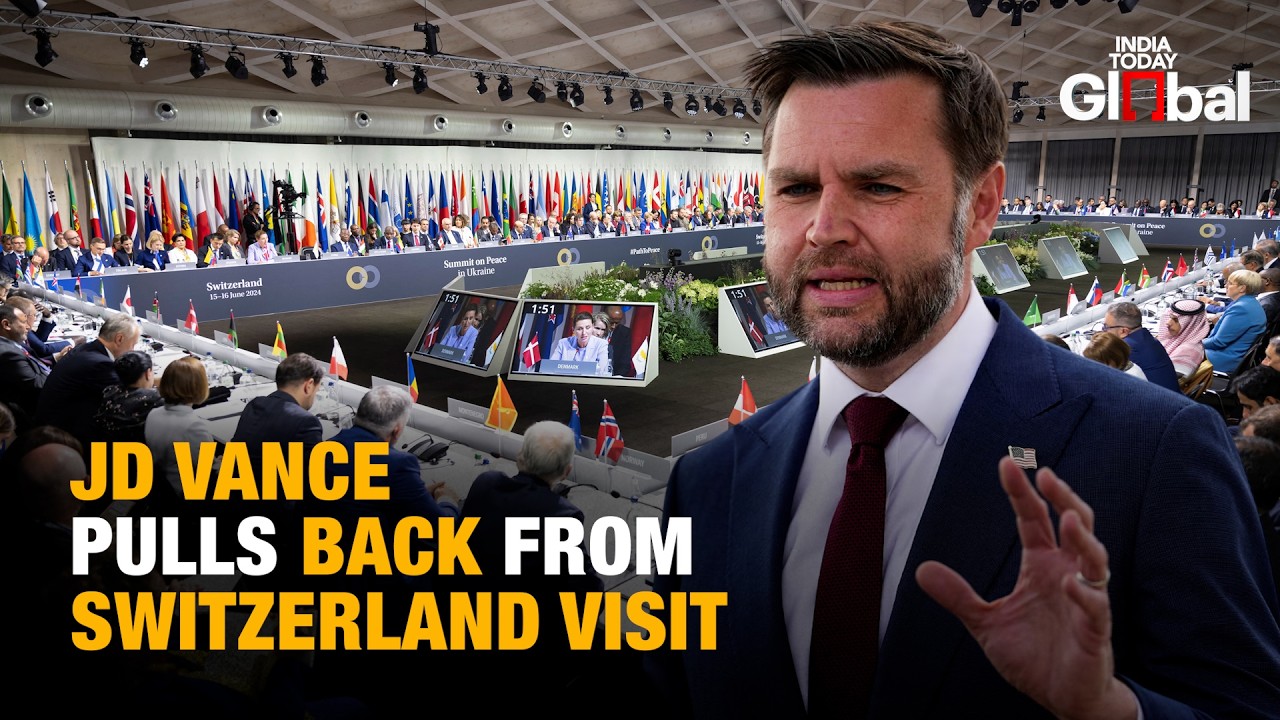JD Vance Cancels Switzerland Trip as US Iran Peace Talks Hit Sudden Logistical Delay Twist