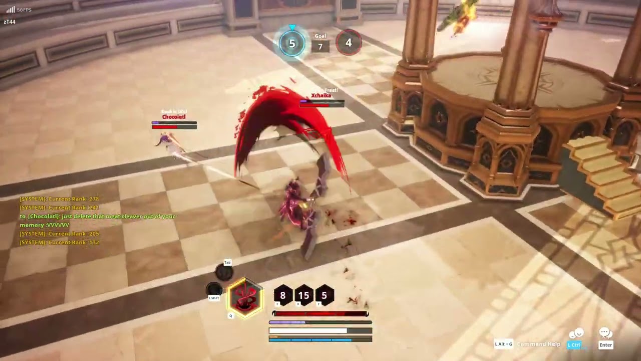 normal day in Kurtzpel rank season 9 pt1.2  ( with glaives - rifle only )