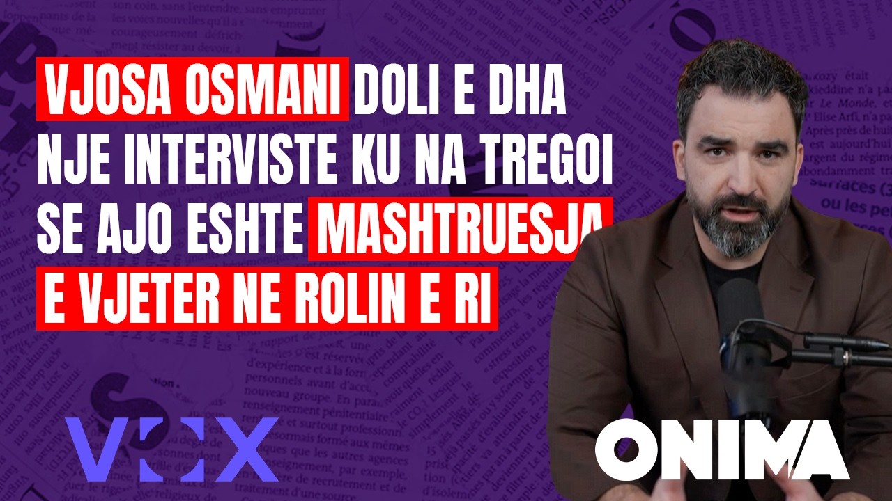 Vjosa Osmani doli e dha nje interviste ku na tregoi se ajo eshte mashtruesja e vjeter ne rolin e ri