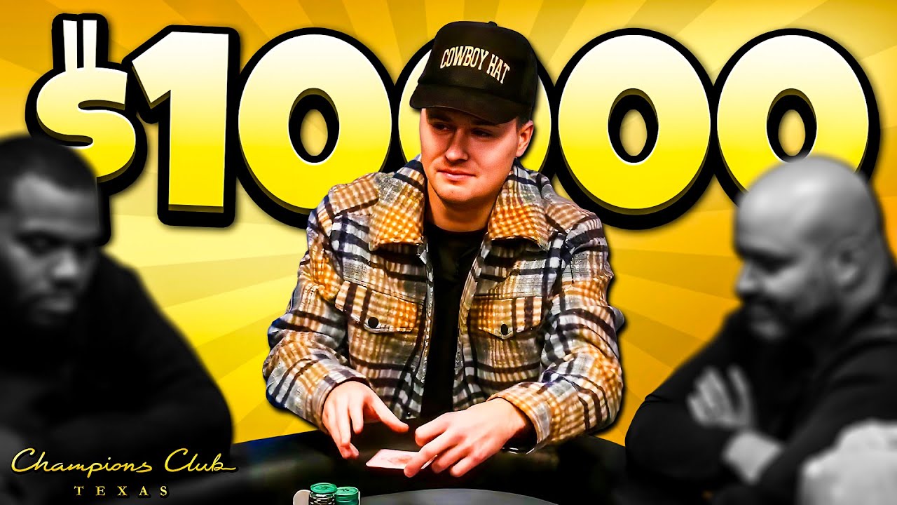 I Bought in for $10,000 at Champions Card Club! | Poker Vlog #274