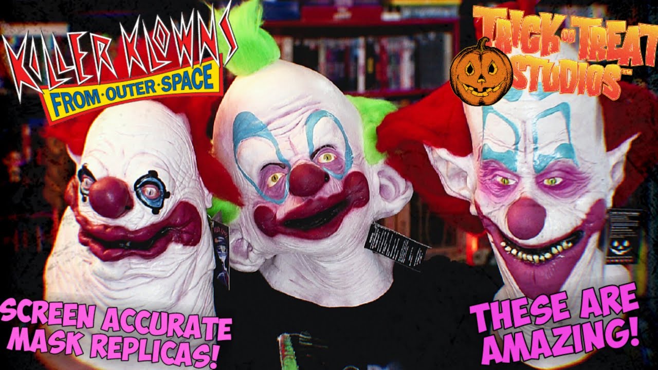 Killer Klowns From Outer Space! | Trick Or Treat Studios Masks Review and History | Prop Replicas