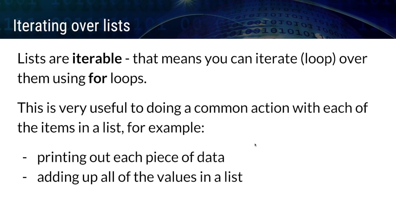 GCSE Computer Science - Python - Arrays and Lists