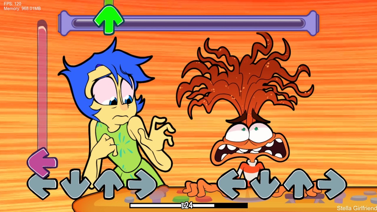 Friday Night Funkin' Inside Out 2 | Тревога и радость - (Эмоции) - (FNF Mod)