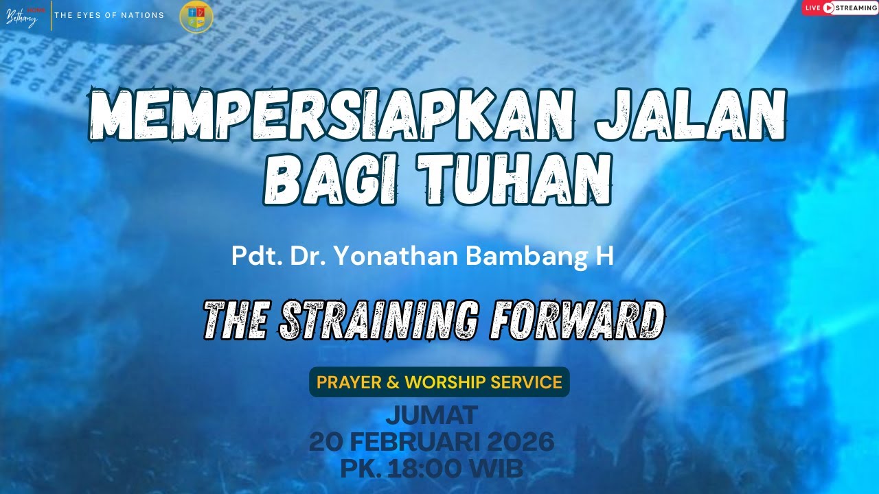 Mempersiapkan Jalan Bagi Tuhan - 20 Februari 2026