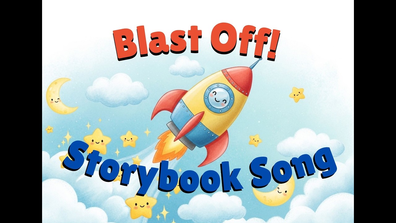Zoom Around the Solar System – A Fun Rhyming Space Song for Kids | Storybook Song | Children