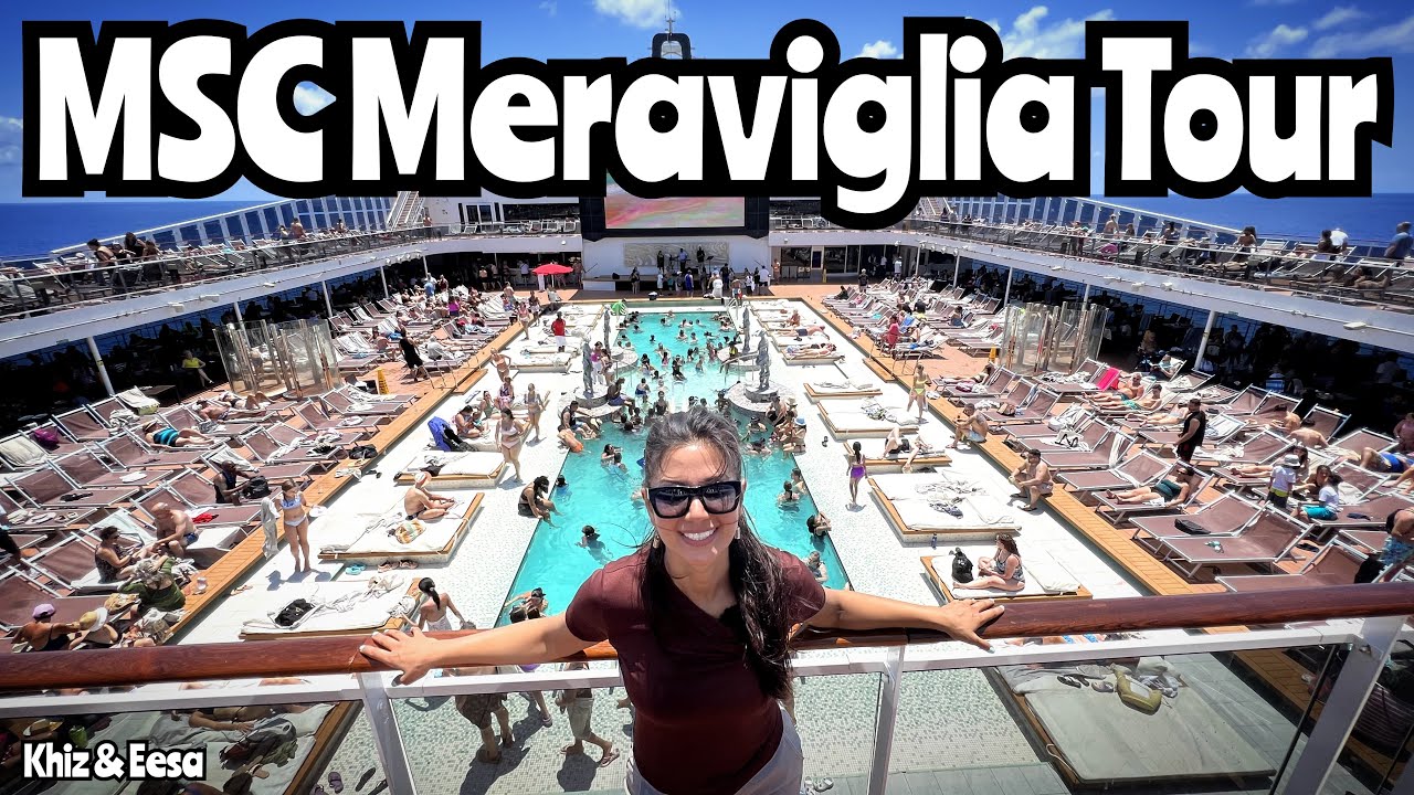 Скоростной круиз на лайнере MSC Meraviglia — всё, что вам нужно знать, палуба за палубой @msccruises
