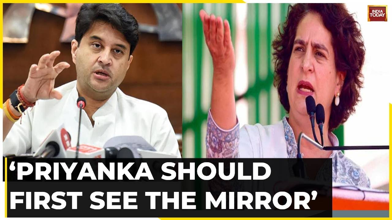 Battle For Madhya Pradesh Turns Personal: Jyotiraditya Scindia Lashes Out At Priyanka Gandhi
