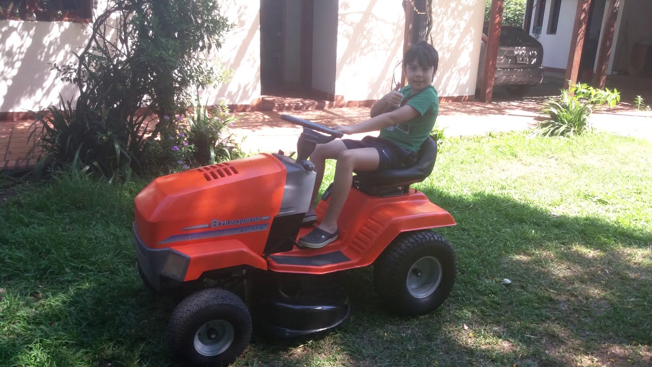 Restauracion Tractor Husqvarna LT120