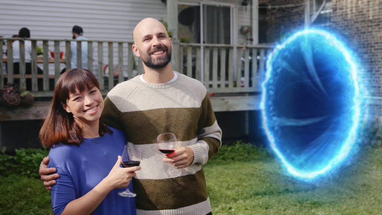 Sustainability! This Couple Cooks All The Meat That Comes Flying Out Of The Portal In Its Backyard