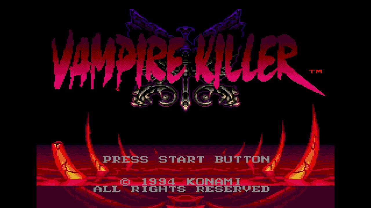 Vampire Killer (バンパイアキラー). / Castlevania: Bloodlines. [Mega Drive]. 1LC. Normal. No Damage. 60Fps.