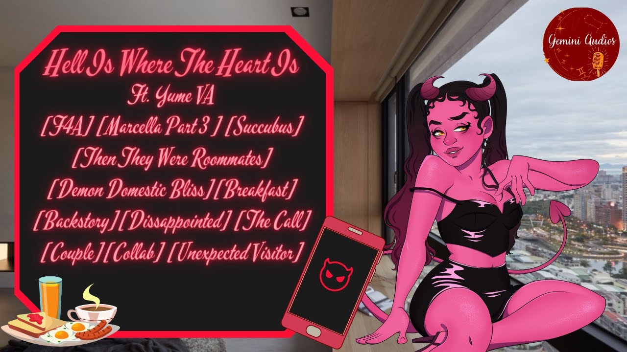 Hell Is Where The Heart Is [F4A][ASMR ROLEPLAY] [Demon Domestic Bliss][Breakfast][The Visitor]
