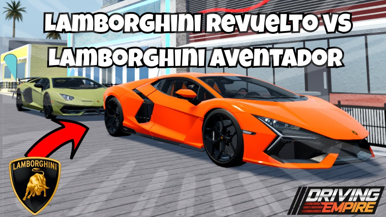 Lamborghini Revuelto VS Lamborghini Aventador In Driving Empire!