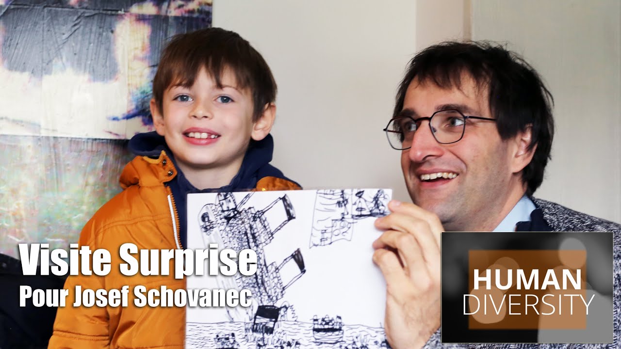 HUMAN DIVERSITY - Web-série - L'inclusion, la différence. Visite Surprise pour Josef Schovanec