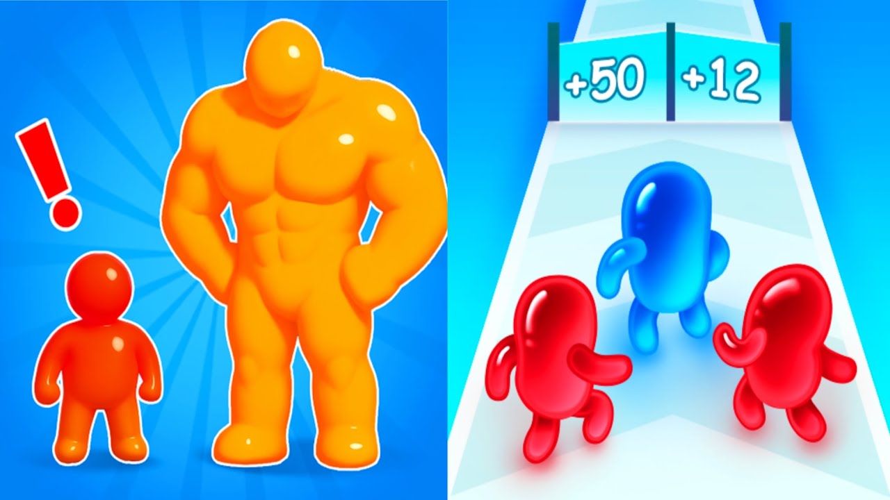 Tall Man Run Vs Blob Clash 3d New Update All Levels Gameplay Android Ios 