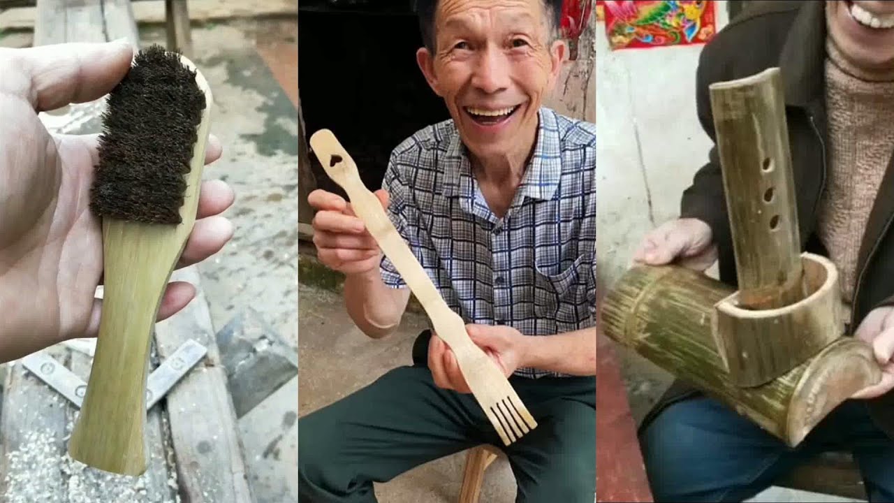 Bamboo Crafts 2025 - Awesome bamboo craft - How to make crafts from bamboo 2025 - Bamboo Crafts #002