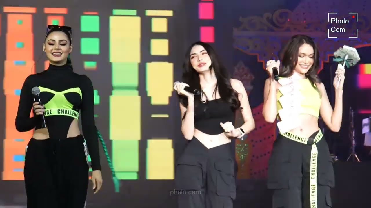[Fancam] 311222 กระเป๋าแบนแฟนยิ้ม - ชาล็อต ไฮดี้ มารีม่า #MissGrandCountdown2023