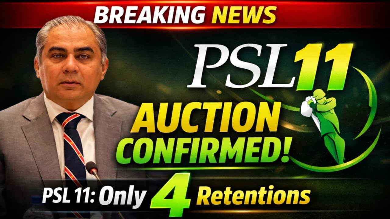 Official News On Retentions | PSL 11 Updates | PSL 2026