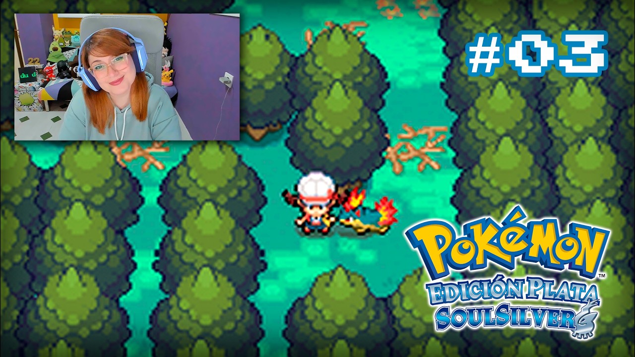 🔴PUEBLO AZALEA, EL POZO SLOWPOKE Y EL ENCINAR 🩷🪲 Pokémon Edición Plata SoulSilver #03 | En español
