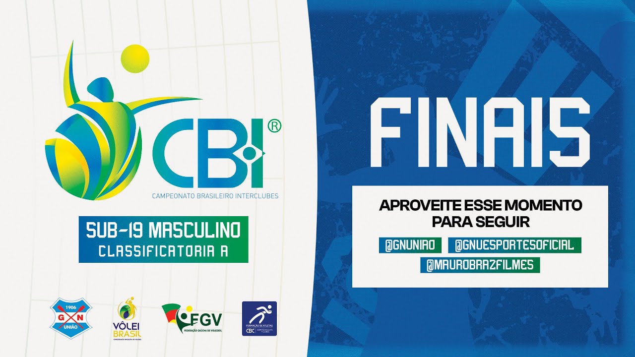 FINAIS | CBI DE VOLEIBOL SUB-19 MASCULINO - CLASSIFICATÓRIA A