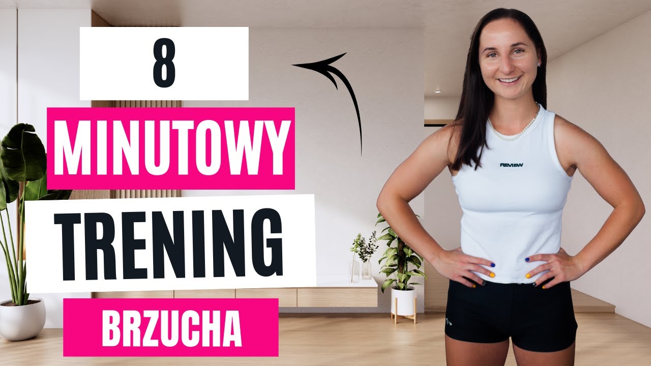 8 minutowy trening BRZUCHA W DOMU - FORMA Z DZIOPĄ!