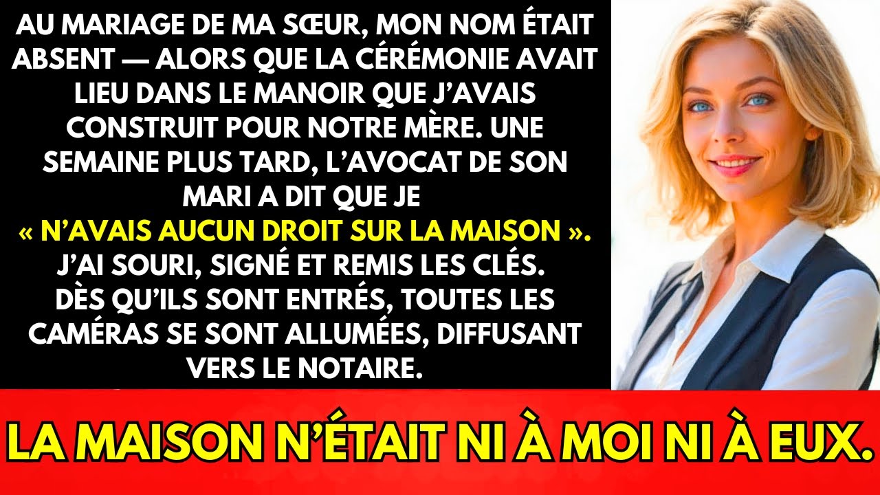 Au Mariage De Ma Sœur, Ils Ont Effacé Mon Nom—Alors Je Les Ai Laissés Tomber Dans Mon Piège
