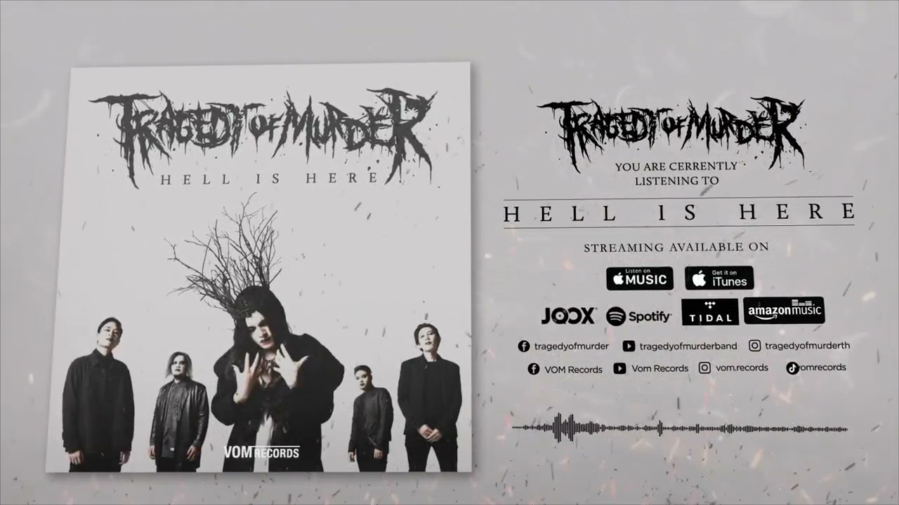 HELL IS HERE - TRAGEDY OF MURDER [Official Audio Video]