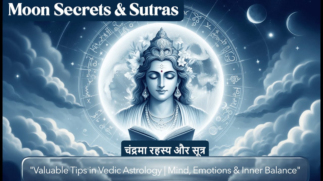 Moon Secrets 🌙 Valuable Tips in Vedic Astrology | Mind, Emotions & Inner Balance