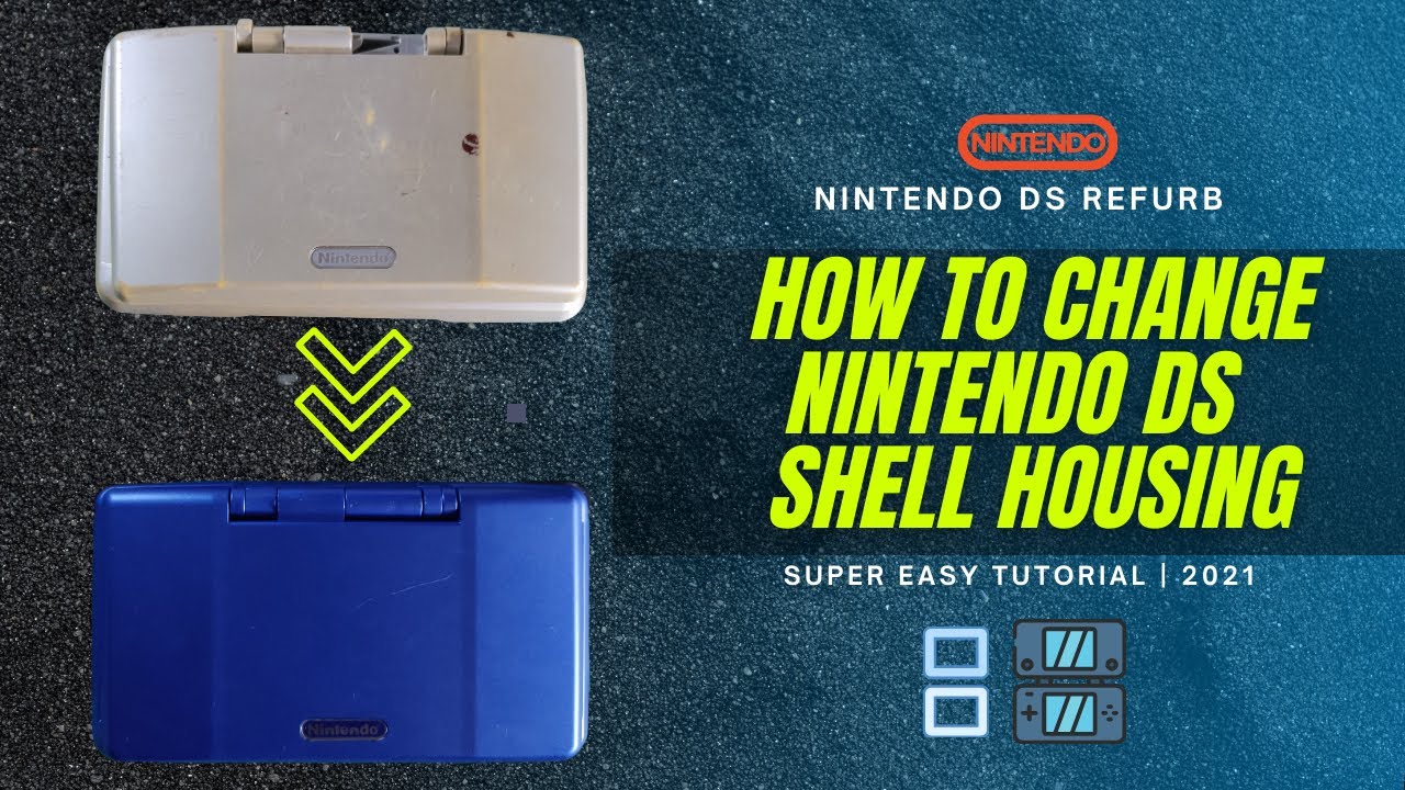 Как переоборудовать оригинальную игровую приставку Nintendo DS (NTR001) | Учебное пособие 2022