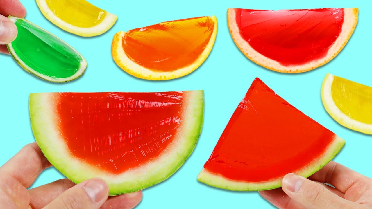 How to Make Matching Gummy Fruit!