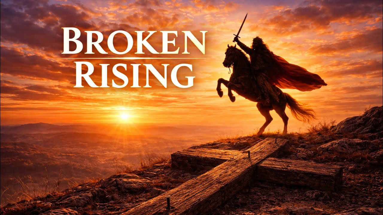 Broken Rising - Christian Motivational Song (Lyric Video)