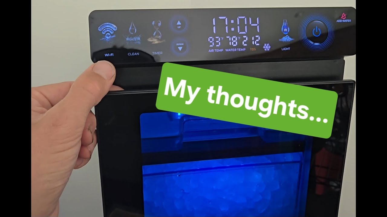 ecozy Smart Nugget Ice Maker REVIEW (my honest thoughts)
