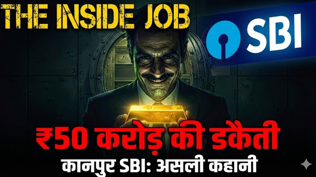 ₹50 करोड़ Gold Heist | SBI सचेंडी कानपुर Bank Robbery | Inside Job Exposed