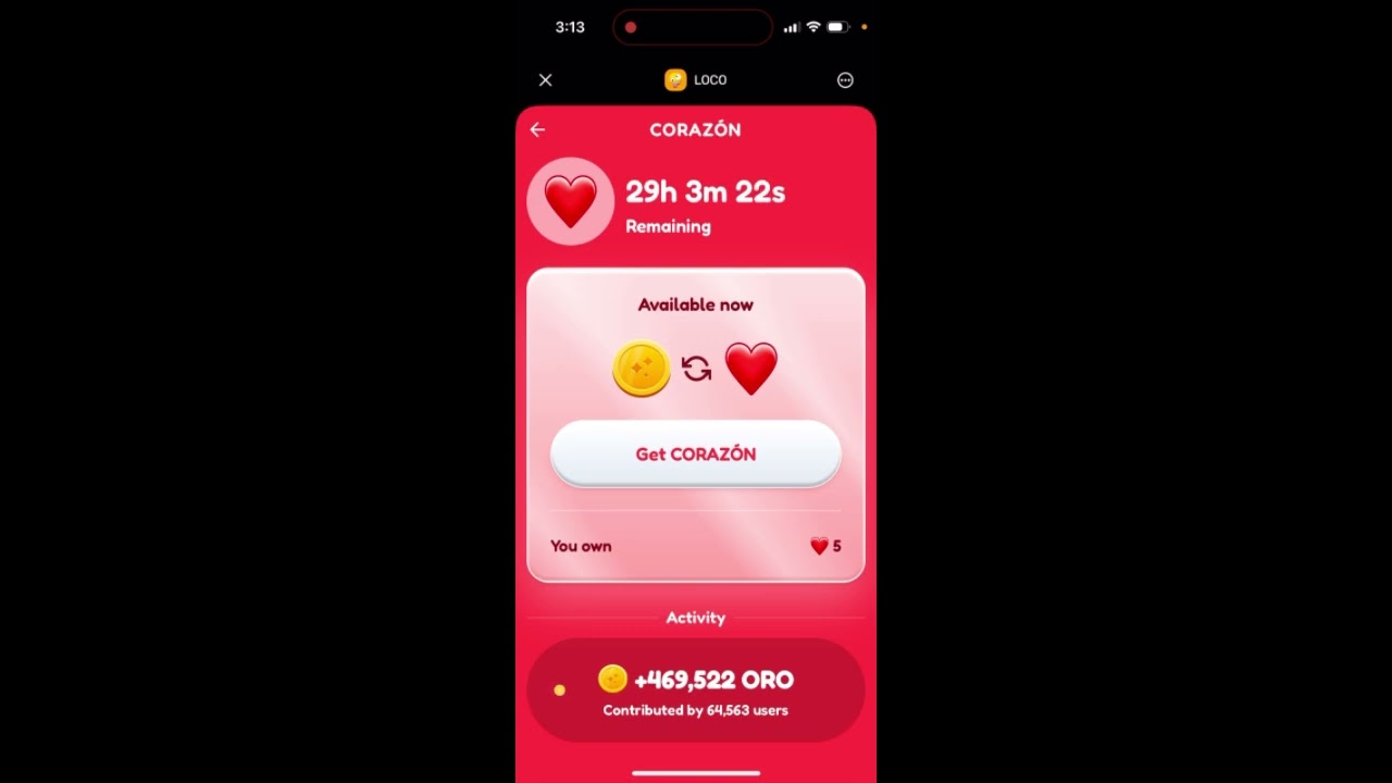 Loco is now live - how to get Corazon token