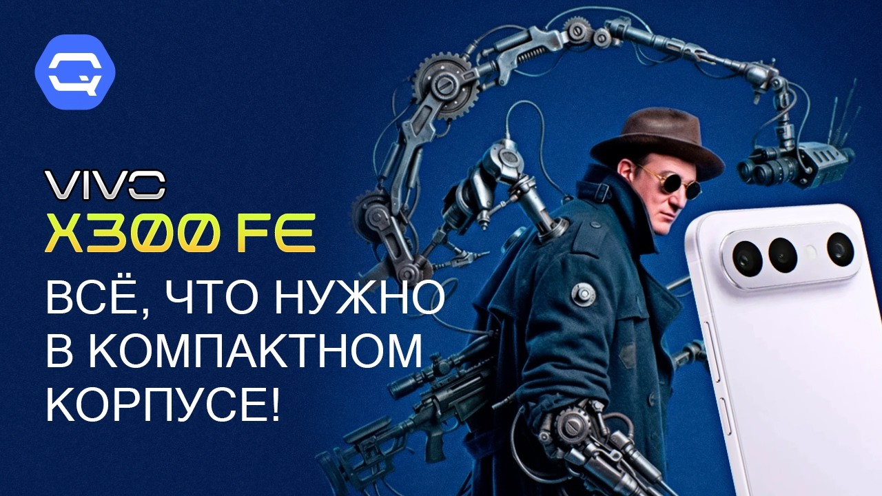 Vivo X300 FE &mdash; компактный смартфон с флагманскими возможностями!