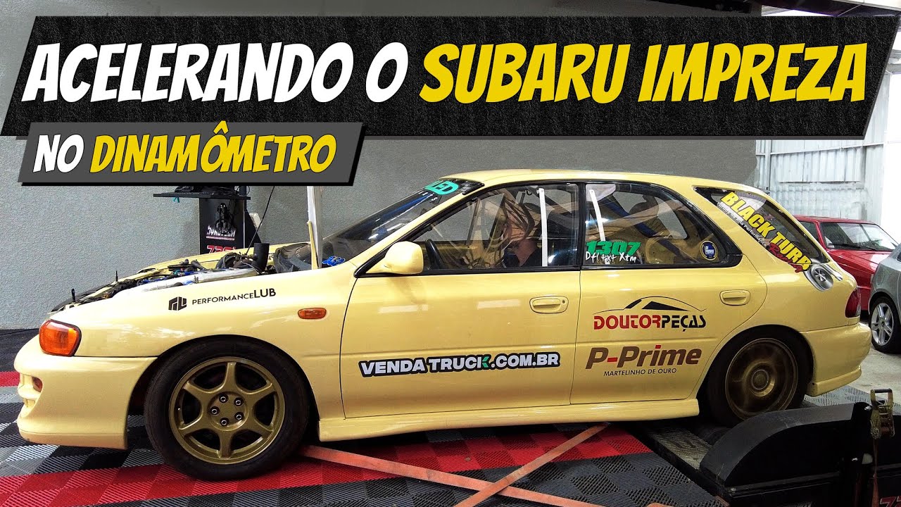 SUBARU IMPREZA GF DE +500CV NO NOSSO DINAMÔMETRO! 🔥