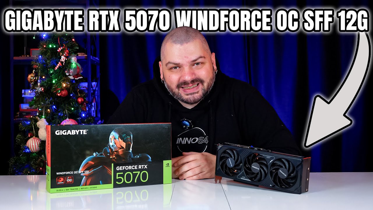 Gigabyte RTX 5070 Windforce OC SFF 12G İnceleme | Baştan Sona İnceledik