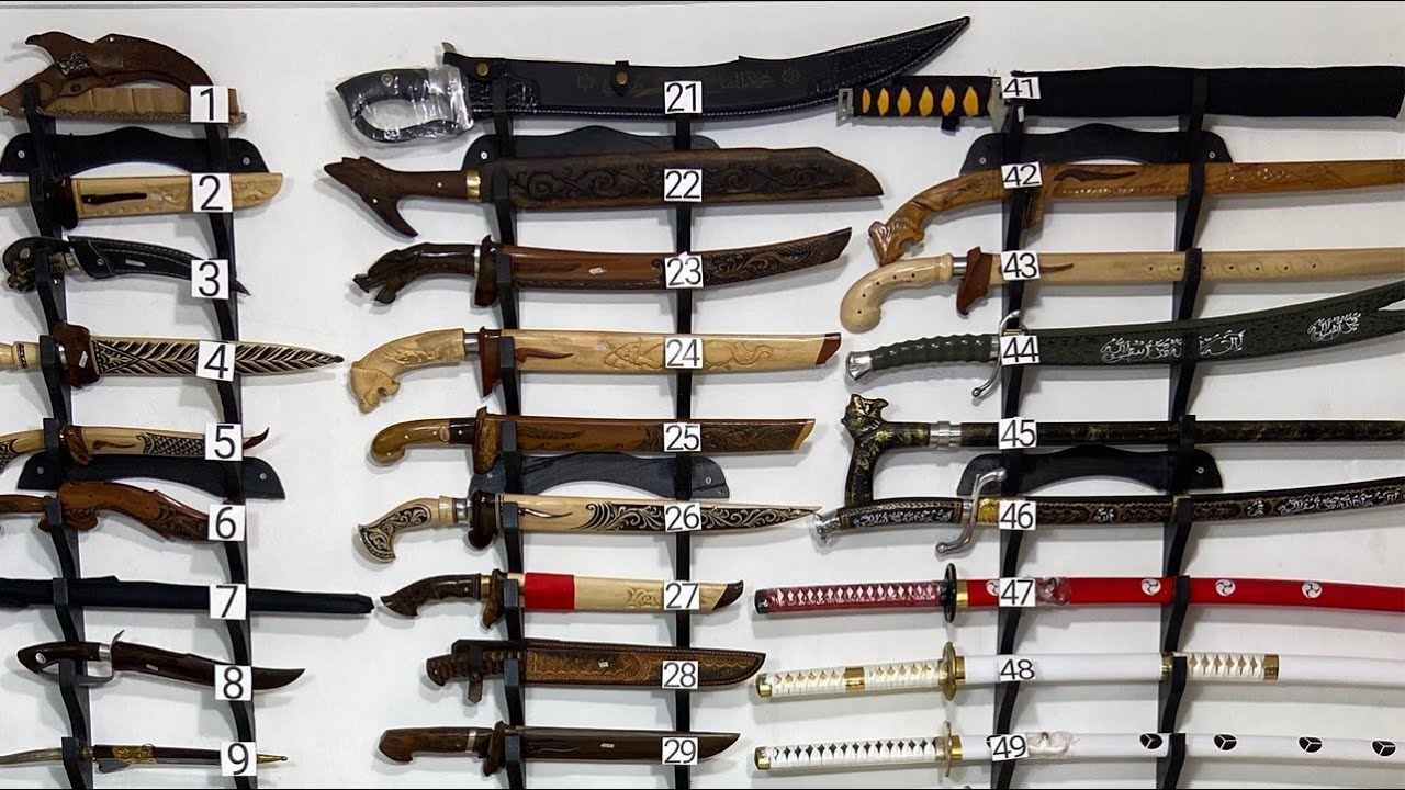 PROMO BELI 1 GRATIS 1 - KATANA PEDANG GOLOK PISAU DAN BONUS !!